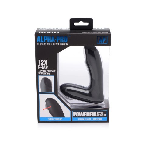 XR Brands P-Tap 12 Trybow Silikonowa Maszyna Intymna Prostata Czarna XR Brands P-Tap 12 Trybow Silikonowa Maszyna Intymna Prostata Czarna