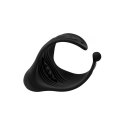XR Brands Pleasure Stroke silikonowy rękaw wibrujący 10 trybow czarny