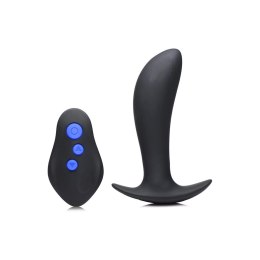 XR Brands Pro-Shocker Plug silikonowy, z wibracjami i funkcją E-Stim