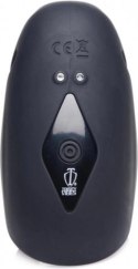 XR Brands silikonowy rękaw wibrujący z 8 trybami, czarny