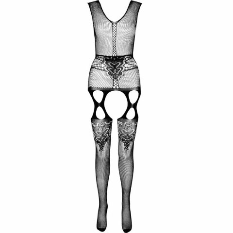Passion Eco Collection Bodystocking BS014 biały - ekologiczny, uniwersalny