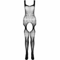 Passion ECO BS005 Bodystocking ekologiczny biały, uniwersalny rozmiar