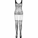 Passion ECO Collection Bodystocking BS001 biały ekologiczny uniwersalny