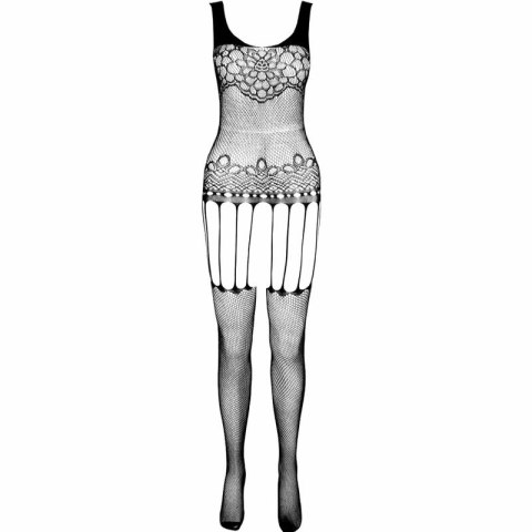 Passion Eco Collection Bodystocking BS001 czerwony, ekologiczny, uniwersalny