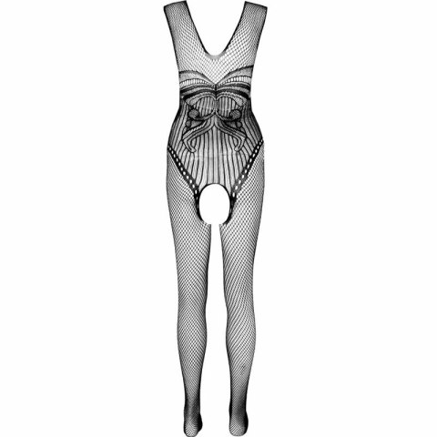 Passion Eco Collection Bodystocking BS003 Czarny ekologiczny uniwersalny