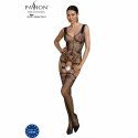 Passion Eco Collection Bodystocking BS009 Czarny - Ekologiczny, Uniwersalny
