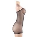 Queen Lingerie Siatkowa Sukienka z Ozdobnymi Kryształkami S/L