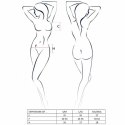 Passion Expression komplet bielizny czarny L/XL biustonosz spodnica stringi