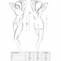 Passion Hellen komplet sukienka i stringi czarny rozmiar L/XL