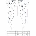Passion Trixy Body Czarny L/XL - stylowa bielizna damska