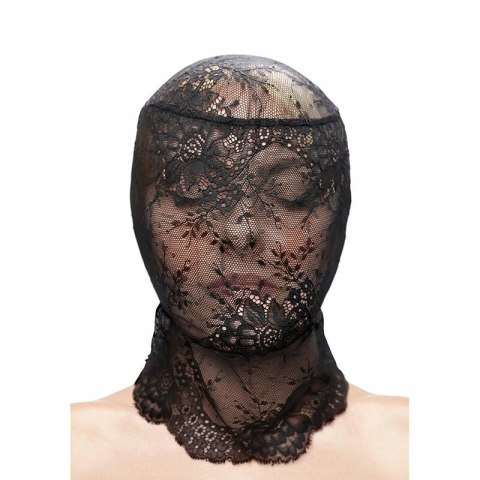 NS Novelties Fetish & Fashion kaptur koronkowy czarny uniwersalny