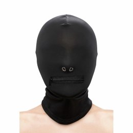 NS Novelties Fetish & Fashion kaptur nylonowy z suwakiem czarny uniwersalny
