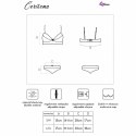 LivCo Corsetti Cerisema LC 21005 Komplet Koralowy Biustonosz + Figi S/M