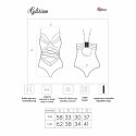 Livco Corsetti Fashion Kylssiam LC 90613 Body Czarny L/XL - Koronkowy Elegancki