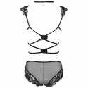 Livco Corsetti Fashion Palmenom komplet koronkowy czarny L/XL