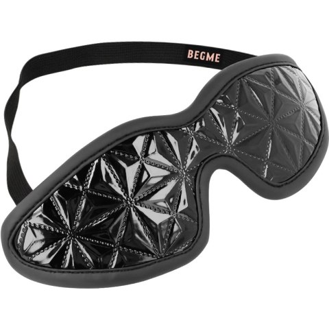 BEGME Maska Zakrywająca Oczy Premium Black Edition Neoprenowa Podszewka