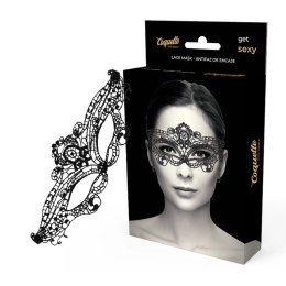 Coquette Chic Desire Maska Koronkowa Czarna - Elegancki Design