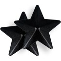 Coquette Chic Desire Osłony Dekoracyjne Black Stars Metaliczne
