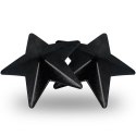Coquette Chic Desire Osłony Dekoracyjne Black Stars Metaliczne