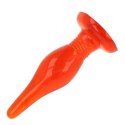 Baile korek anatomiczny żelowy czerwony 14,2 cm z przyssawką