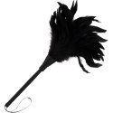 Darkness Black Lux - pioro stymulujące z ergonomicznym uchwytem, czarne