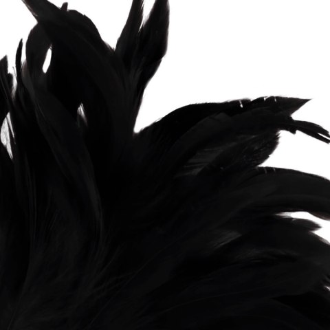Darkness Black Lux - pioro stymulujące z ergonomicznym uchwytem, czarne