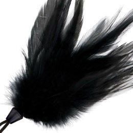 Darkness Czarny Długopis Stymulujący 17 cm - Akcesorium z Piorem