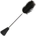 Darkness Dwustronny Czarny Bat z Piorkiem 56 cm - Model Intymny