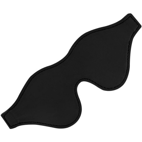 Darkness Mask - Czarna maska na oczy z regulowanym paskiem, PVC