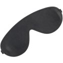 Darkness Maska na Oczy Czarna PVC Regulowana Komfortowa