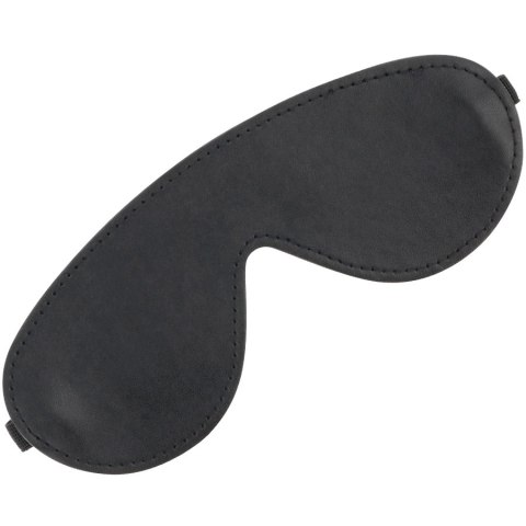 Darkness Maska na Oczy Czarna PVC Regulowana Komfortowa