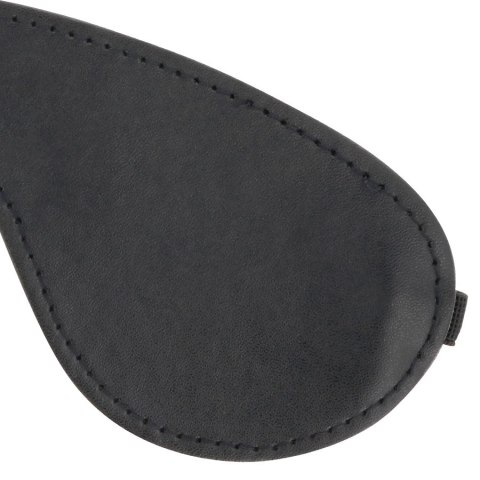 Darkness Maska na Oczy Czarna PVC Regulowana Komfortowa