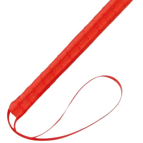 Darkness długopis stymulujący czerwony 24 cm - elegancki gadżet z piorkiem