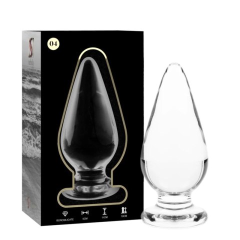 Ibiza Nebula Series Model 4 Szklany korek z borokrzemowego szkła 11 cm