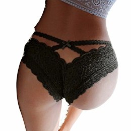Queen Lingerie Figi Kwiatowe Koronkowe S/M Eleganckie