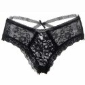 Queen Lingerie Figi Kwiatowe Koronkowe S/M Eleganckie