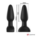 ANBIGUO ANDRE Zdalnie Sterowana Maszyna Intymna z Technologią WATCHME, 13.2 cm, Czarna