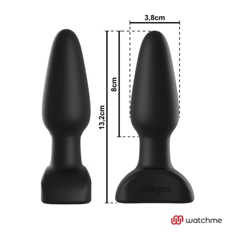 ANBIGUO ANDRE Zdalnie Sterowana Maszyna Intymna z Technologią WATCHME, 13.2 cm, Czarna