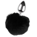 Coquette Chic Desire Korek Metalowy L 2.8x4.1cm Grafitowy Kryształ