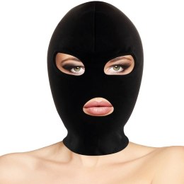 Darkness Maska tekstylna na usta i oczy czarna, uniwersalny rozmiar