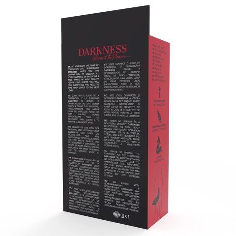Darkness silikonowy korek z szarym futrzanym ogonem 12 cm