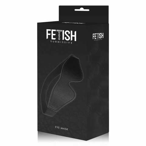 Fetish Submissive Maska z wegańskiej skory z neoprenową podszewką