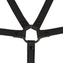 Fetish Submissive Regulowana Uprząż Tułowia i Ramion Vegan Leather