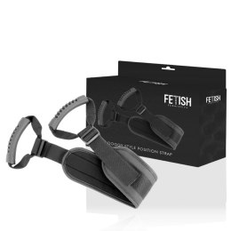 Fetish Submissive uprząż typu piesek, regulowana, wyściołka neoprenowa