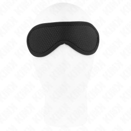 KINK Opaska Teksturowana Skala Czarna z Wzmocnionymi Krawędziami 20x7cm