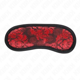 KINK Opaska na Oczy Skandynawska Czarna 18,5x8 cm Komfortowa