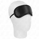 KINK Satynowa Maskująca Opaska z Regulacją 19x6 cm Czarna