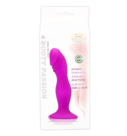 Pretty Love Booty Passion - silikonowy aplikator anatomiczny z przyssawką 16,5 cm