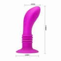 Pretty Love Booty Passion wtyczka wibracyjna 10 trybow, silikonowa, czarna