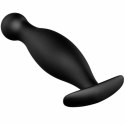 Pretty Love Korek Silikonowy Czarny 11,7 cm - ergonomiczny model z uchwytem